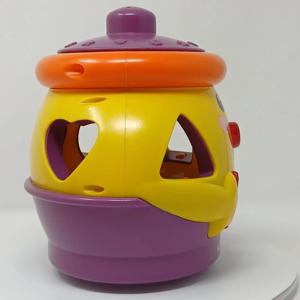 Works-Fisher Price Laugh & Learn Cookie Jar Shape Surprise 2005 Vintage Complete
